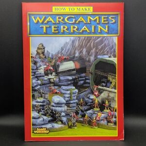 How To Make Wargames Terrain - Paperback Tutorial Book Games Workshop Warhammer